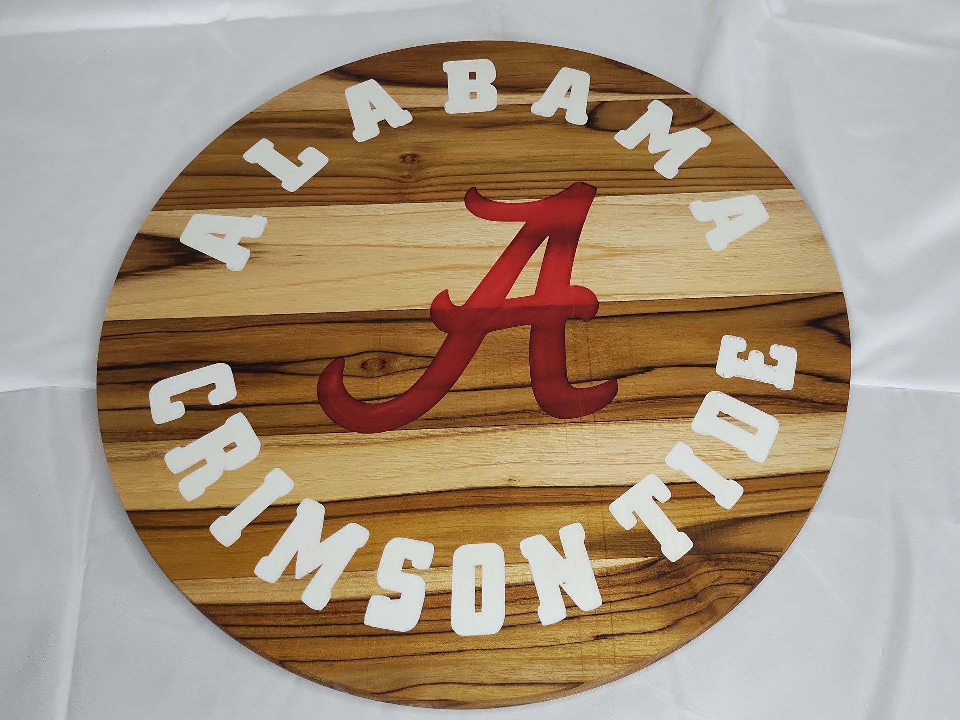 Alabama Crimson Tide clock