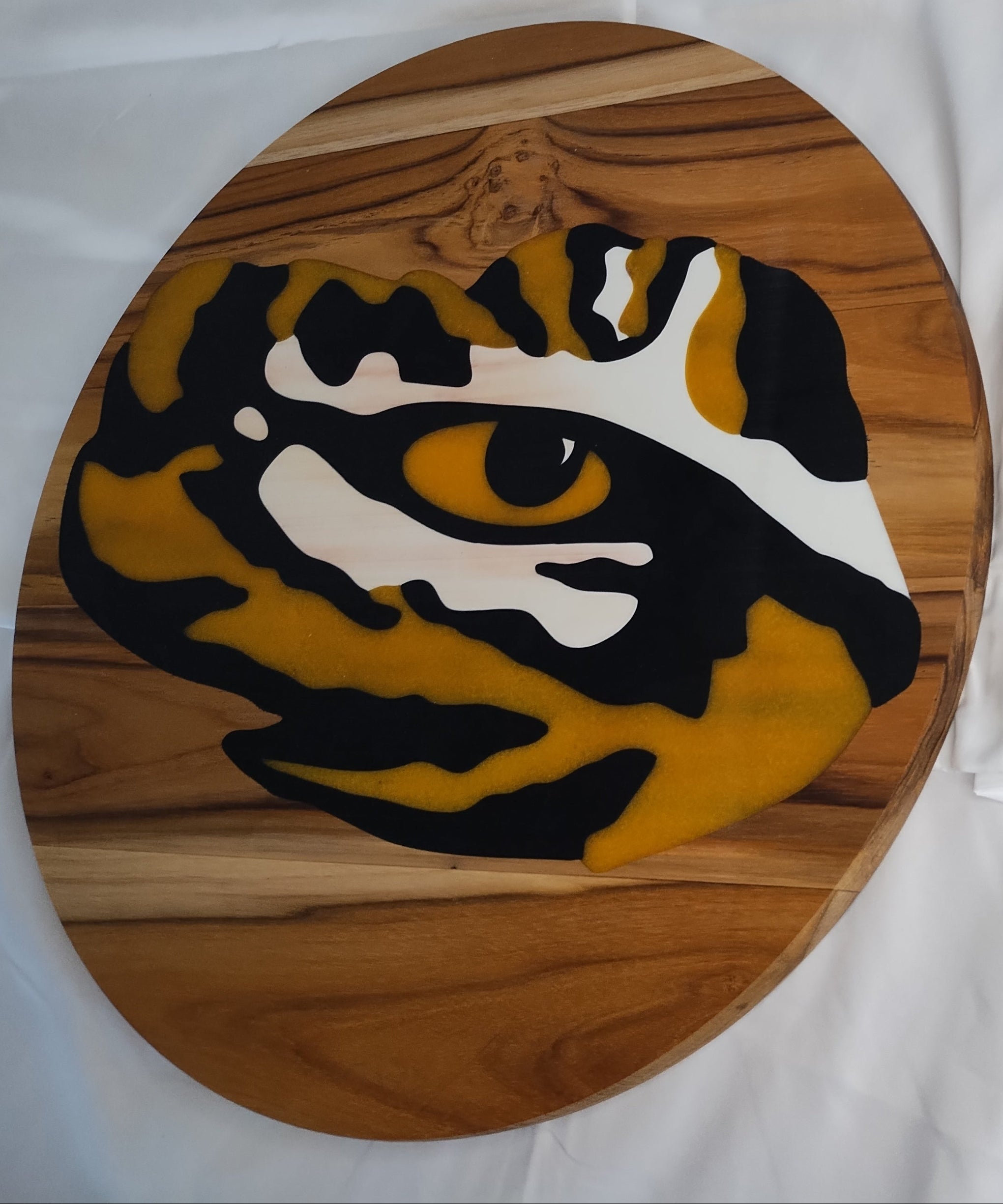 Tiger Eye 3 Color Epoxy Inlay